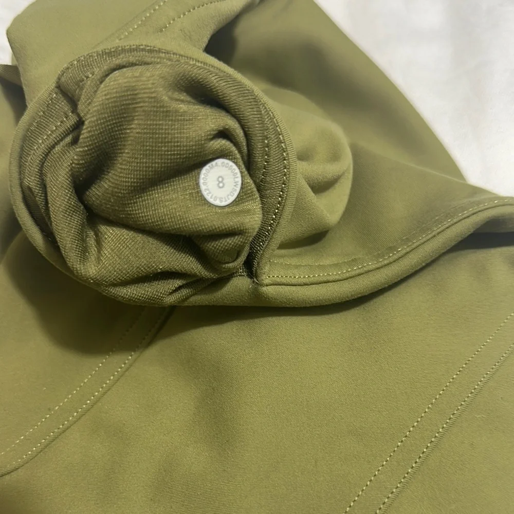 Lululemon Athletica Green Straight Leg Jeans with Soft Texture